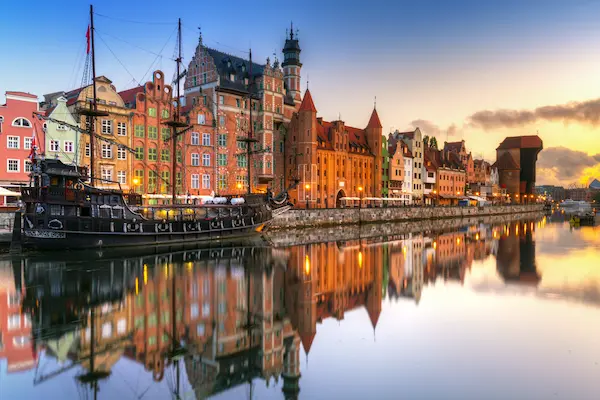 Billig smuttur til Gdansk Gdansk, det nordlige Polen