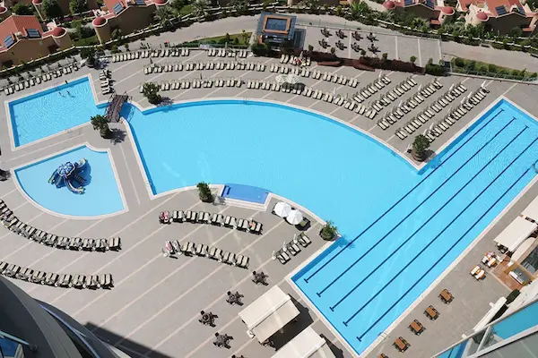 All inclusive i Tyrkiet Familieferie i Tyrkiet - poolområde