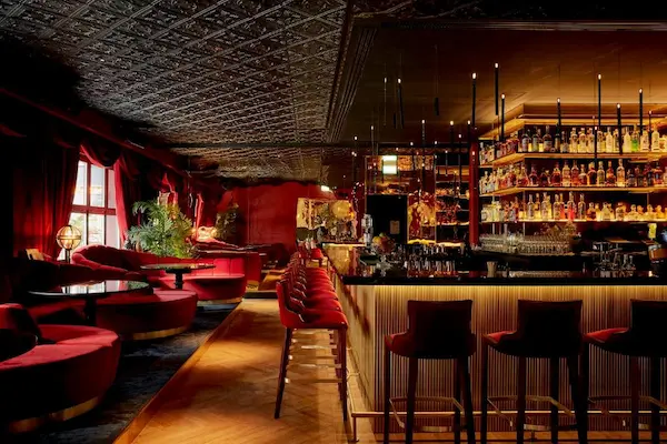 Rejse til Berlin - bar omr&aring;de