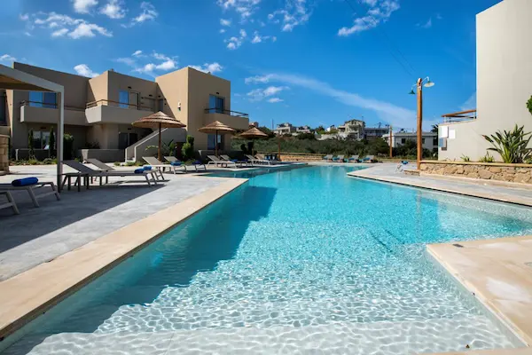 Villaggio Mare Suites, Kreta, poolområde