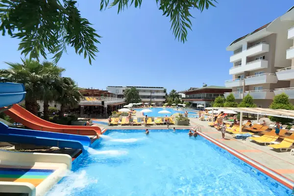 Club Mermaid Village, Tyrkiet, vandrutsjebane og pool