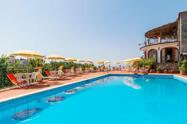 Rejse til Amalfikysten Albergo La Margherita, Amalfikysten, pool
