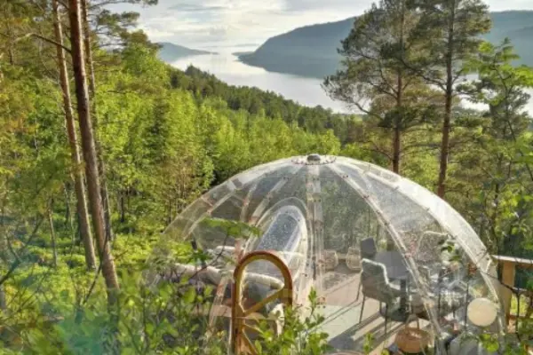 Glasiglo i Norge - midt i naturen