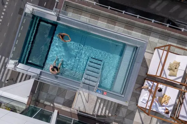 Spaophold på Willow Hotel, Trelleborg, rooftop pool