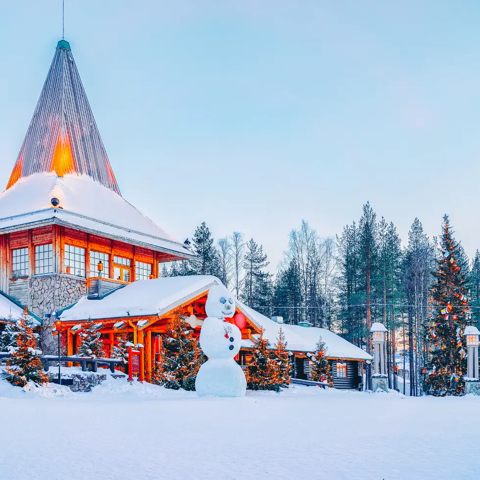 Rejse til Julemandens Landsby