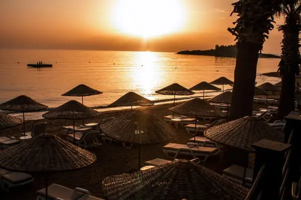 Rejse til Kusadasi Hotel Notion Kesre Beach, privat strand