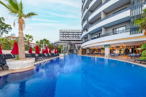 All inclusive ved Alanya Poolområdet på Noxinn Deluxe Hotel