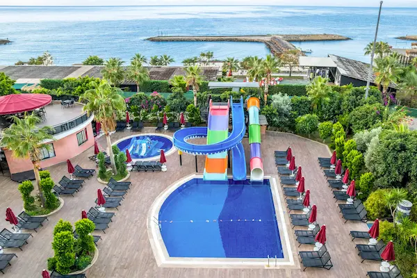 All inclusive ved Alanya Vandrutsjebaner på Noxinn Deluxe Hotel