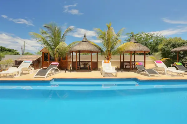 L'Oiseau de L'Ocean Tourist Residence, Mauritius, poolområde