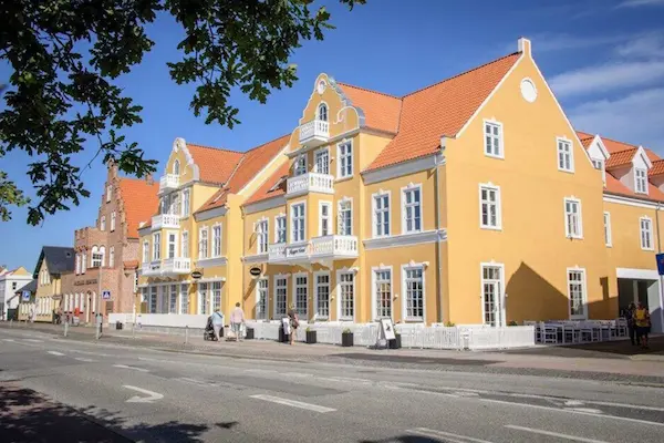 Skagen hotel, Skagen, hotellet udefra