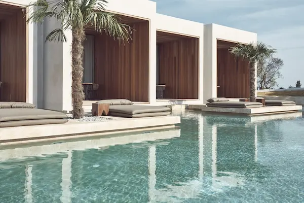 Olea All Suite Hotel, Zakynthos, poolområde og terrasser