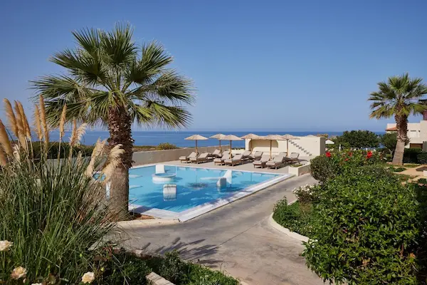 Hotel Vasia Sea Retreat, Kreta, pool og havudsigt