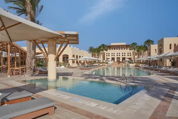 Hotel Steigenberger Golf Resort, El Gouna, poolområde
