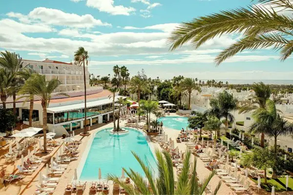 Sunprime Atlantic View, poolområde, voksenferie på Gran Canaria