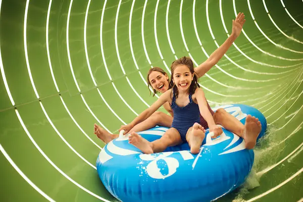 Vandrutsjebaner i Center Parcs Nordborg Resort