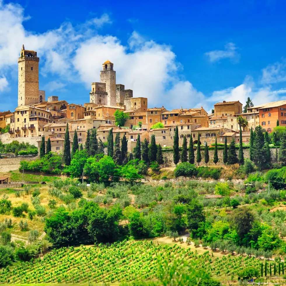 Skjult perle i Toscana - San Gimignano