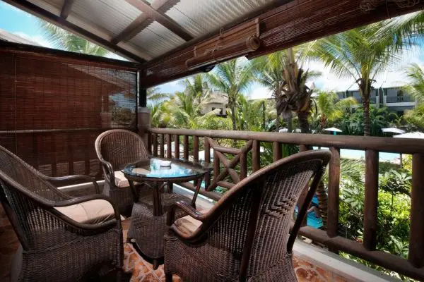 Le Palmiste Resort & Spa, altan