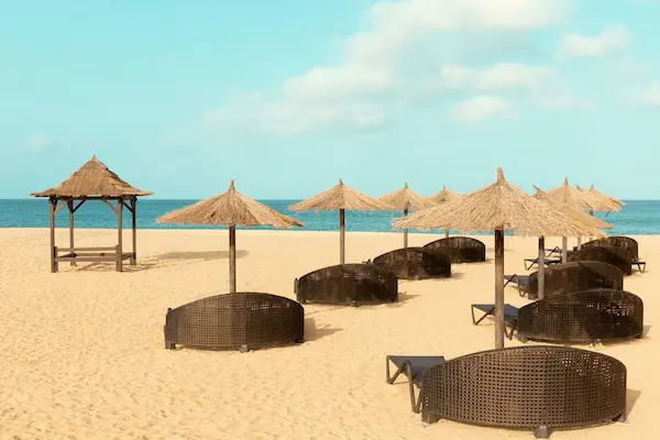 All inclusive på Kap Verde Strand ved Melia Dunas Beach, resort & Spa, Sal, Kap Verde