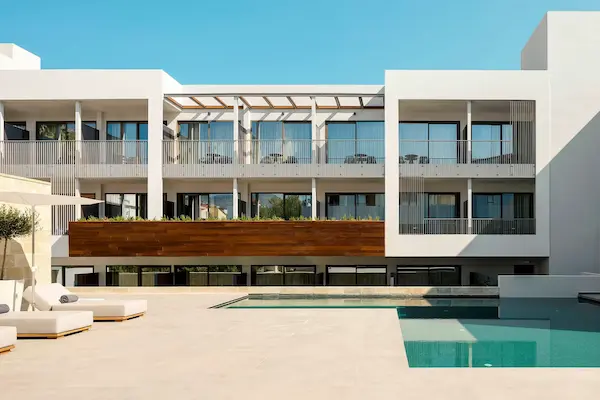 Ikones Seafront Luxury Suites, Kreta, poolområde, luksusrejse til Kreta