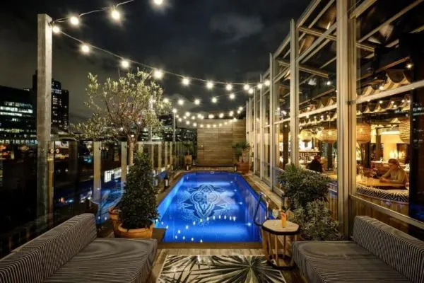 Virgin Hotels London - Shoreditch, rooftop-pool