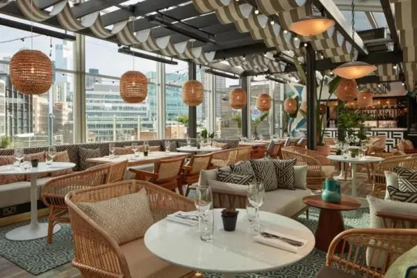 Virgin Hotels London - Shoreditch, rooftop-område
