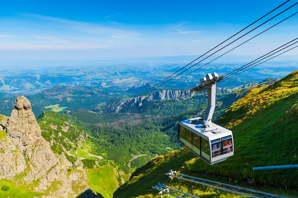 Kabelvogn op til Kasprowy Wierch, Zakopane
