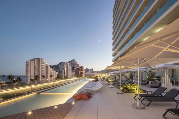 Rooftop pool