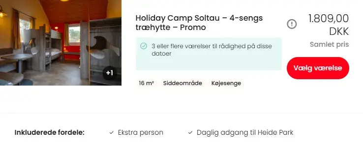 Tilbudsscreenshot