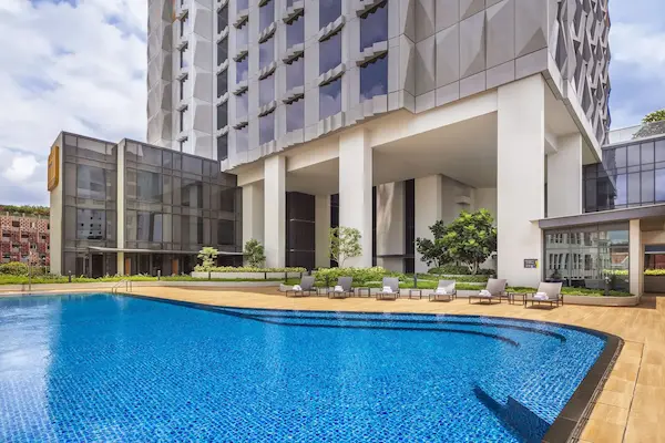 Kombirejse til Sydøstasien - Singapore og Bali Poolområde