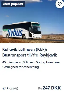 Keflavik-lufthavnstransport