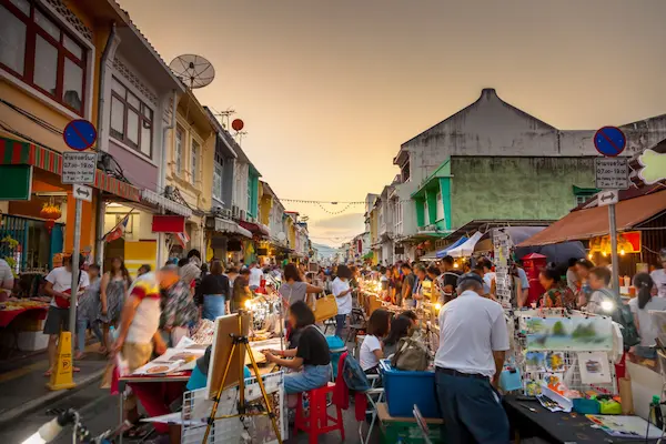 Night market in Phuket