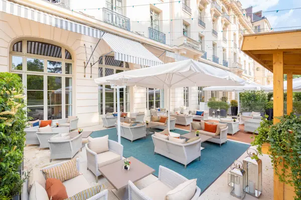 Luksushotel i Paris Waldorf Astoria Versailles - Trianon Palace, Paris, terrasse