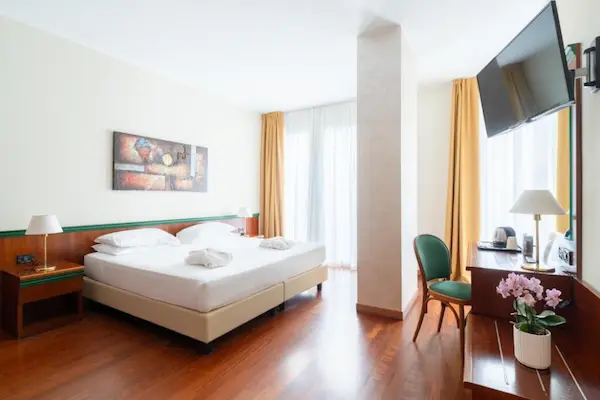 Hotel Raffaello, Milano, dobbeltværelse
