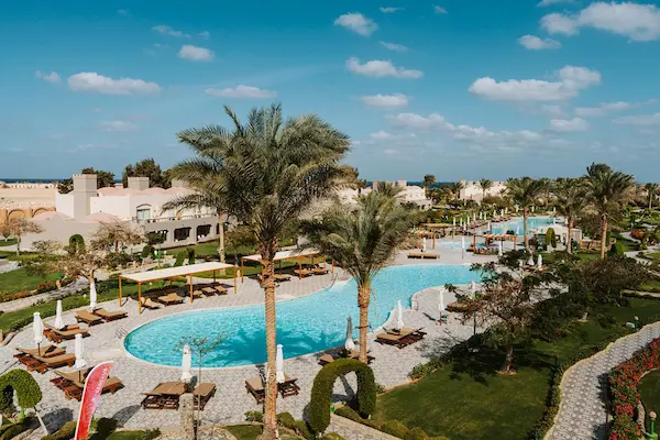 Rejse til Marsa Alam - egyptisk solferie med all inclusive Hotel Sentido Akassia Beach, Egypten, poolområde, rejse til Marsa Alam