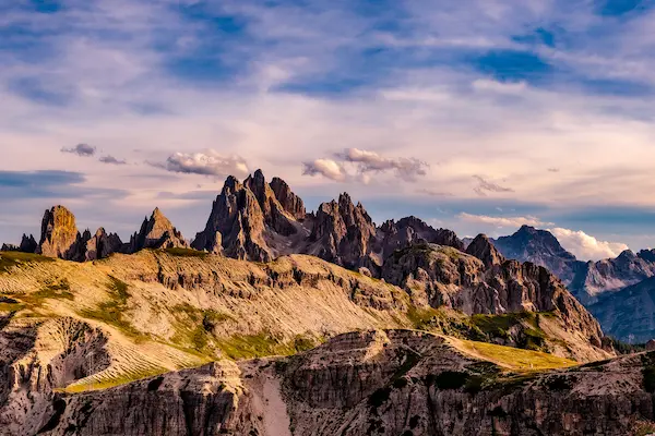 Tre Cime di Lavaredo, Dolomitterne, Alperne, Italien