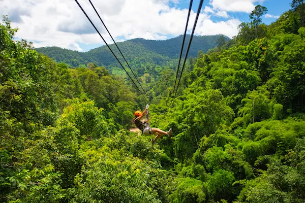 Zipline adventure