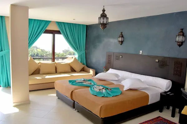 Rejse til Marokko - 2-i-1-tur til Marrakech og Agadir Hotelværelse