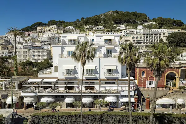 Rejse til Capri og Napoli Hotellet