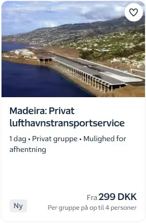 MAdeira-lufthavnstransport
