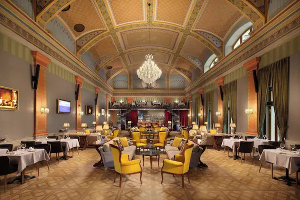 Restaurant på Mystery Hotel Budapest