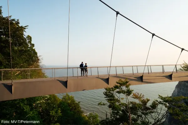 Skywalk ved Nationalpark-Zentrum, Königsstuhl på Rügen