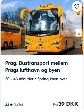 Prag-Lufthavn-bustransport