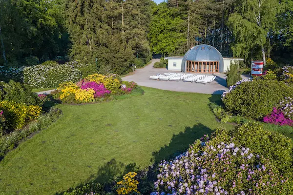 Rhododendronpark, Graal-Müritz, Mecklenburg-Vorpommern, Tyskland