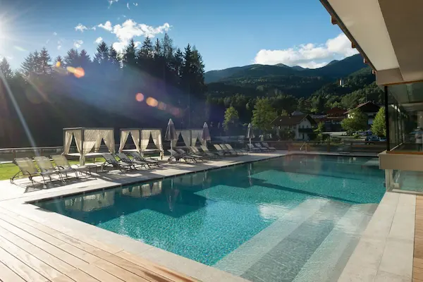 Green Lake Hotel, Tyrol, poolområde, spahotel i Tyrol