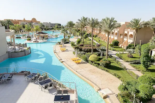 Hotel Prima Life Makadi Resort & Spa, Makadi Bay, poolområde og hotel