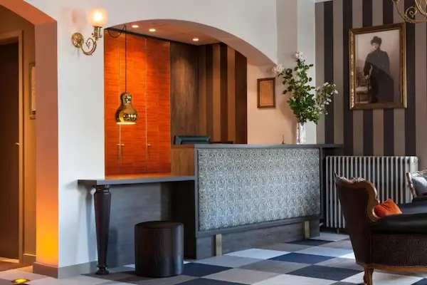 Julerejse til Colmar Logis Hôtel Beauséjour Colmar, Colmar, reception