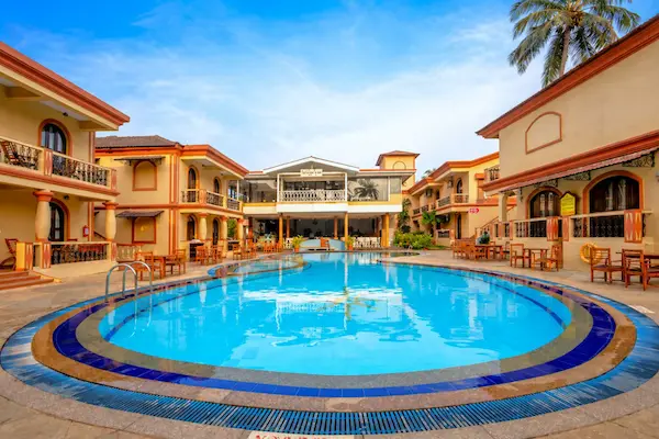 Rejse til Goa - indisk strandparadis Resort Terra Paraiso, Goa, poolområde