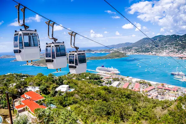 St. Thomas cruise port, De Vestindiske Øer