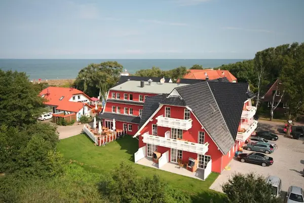 Strandhotel Deichgraf, Graal-Müritz, Mecklenburg-Vorpommer, Tyskland