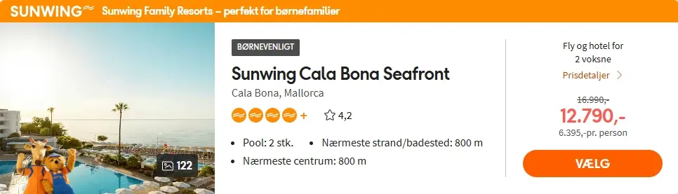 Sunwing-Cala-Bona-Seafront-Mallorca
